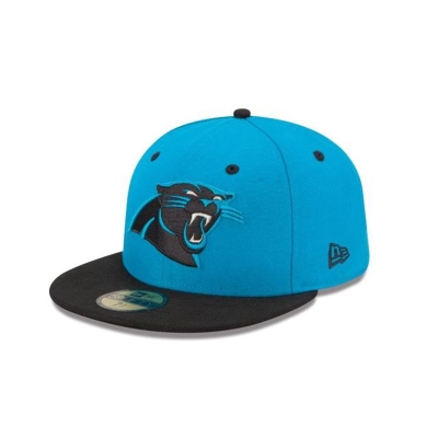 Carolina Panthers Gorra | New Era NFL 2tone 59fifty Fitted Cap Mexico - Azules